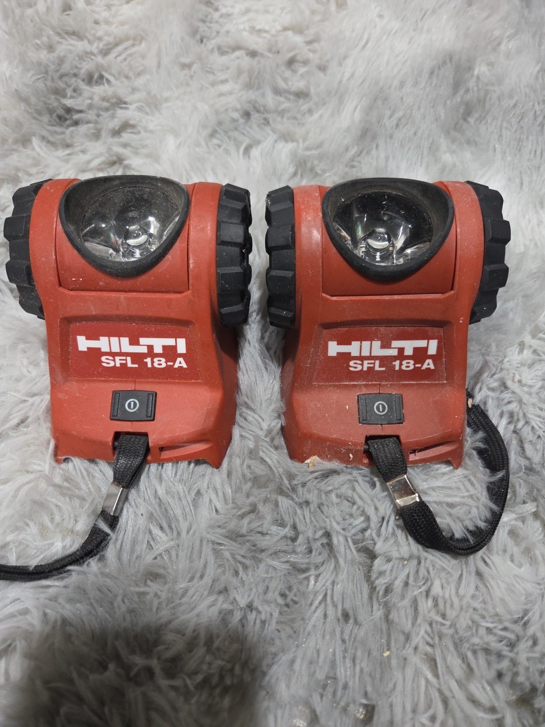Two Hilti Cordless Lamp SFL 18-A #426116 Cordless Lamp