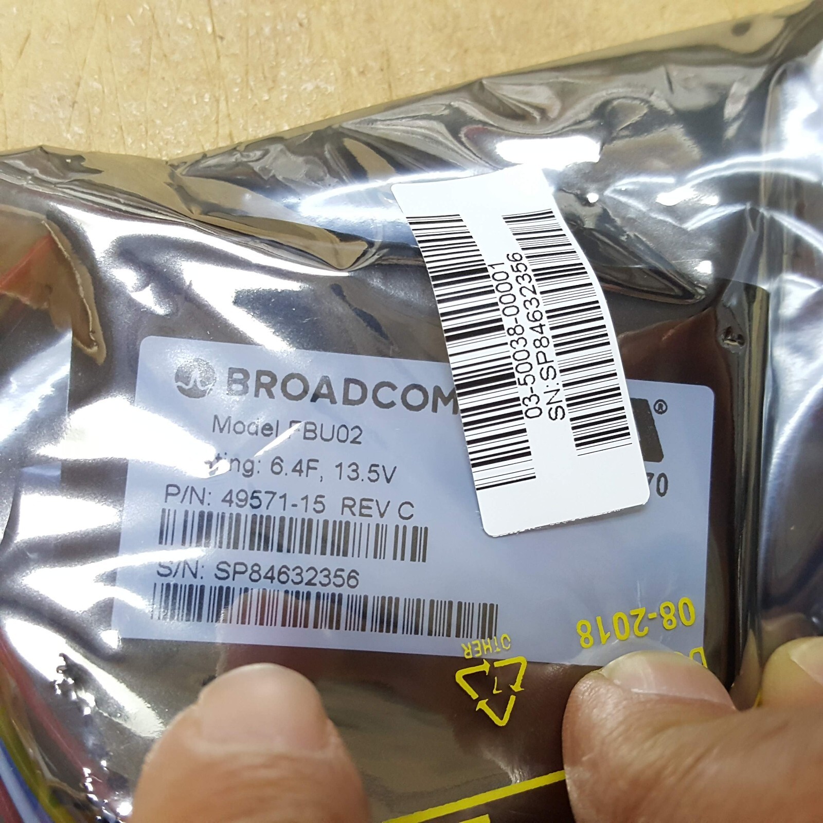 CVPM02 RETAIL BOX LSI MegaRaid CacheVault Power Module