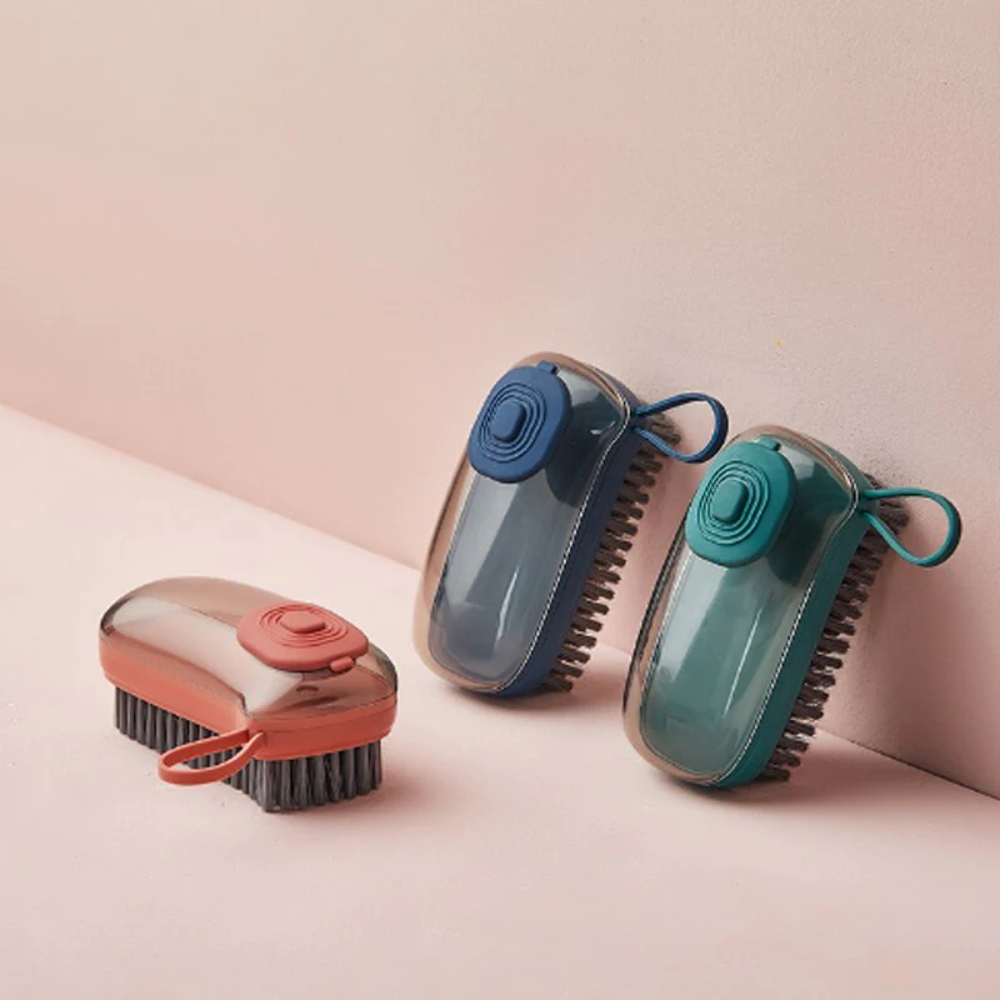 Durable Automatic Liquid Addition Cleaning Brush: Effortless Cleaning with Just