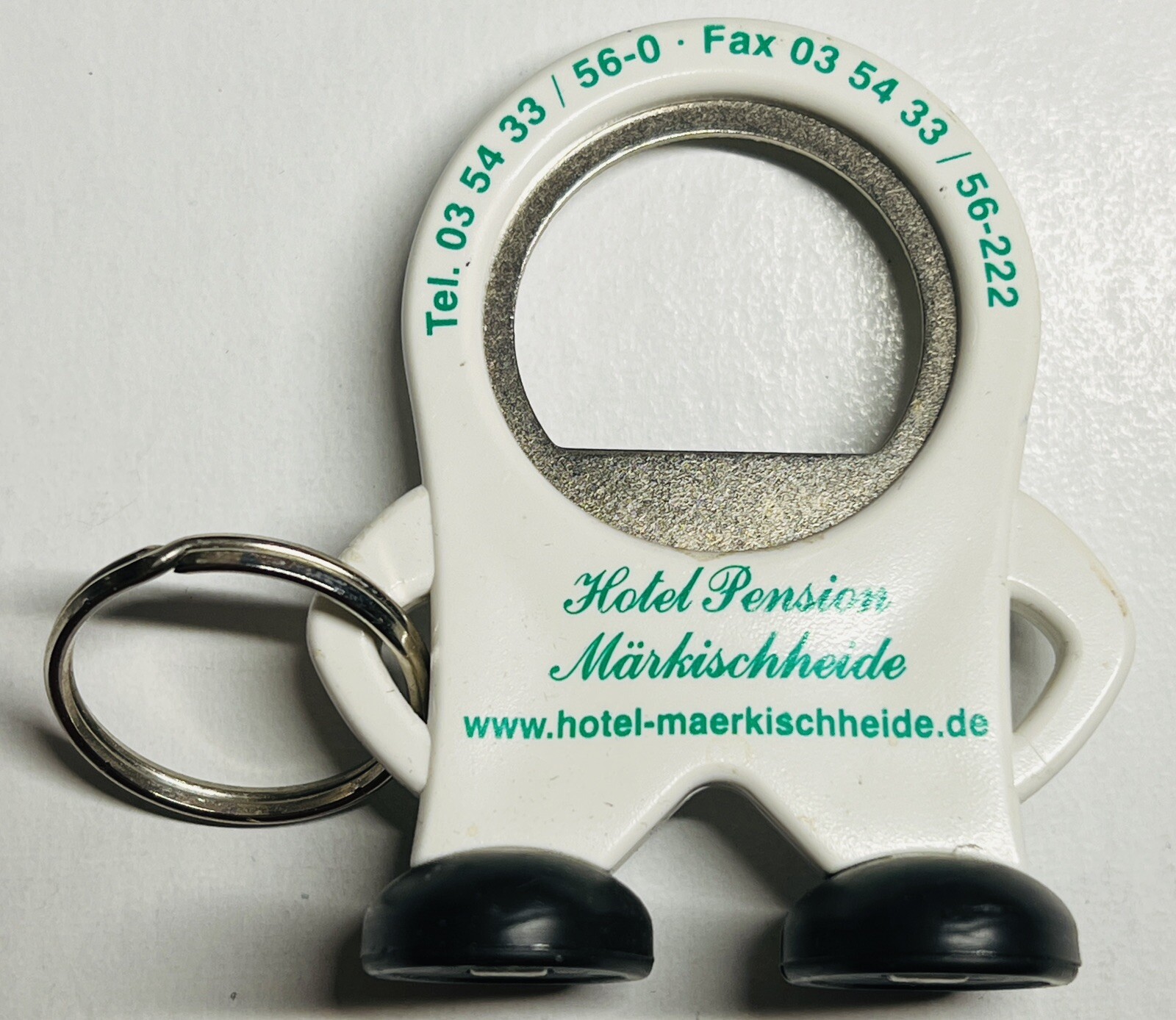 Hotel Pension maerkischheide Germany Bottle Opener Anthropomorphic Keychain