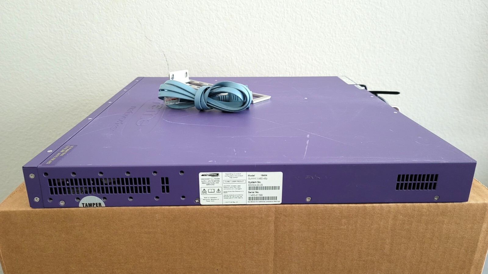 EXTREME NETWORK X460-48P Summit 16404 With SUMMITSTACK Single Power