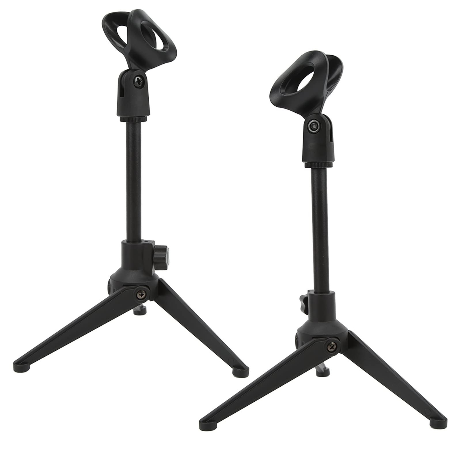 Desktop Adjustable Microphone Tripod Stand Detachable Live Recording Mount
