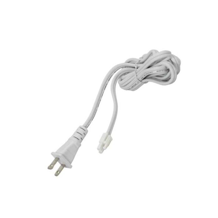 6 ft. Connector Cord NO SWITCH White Max. 25 watts