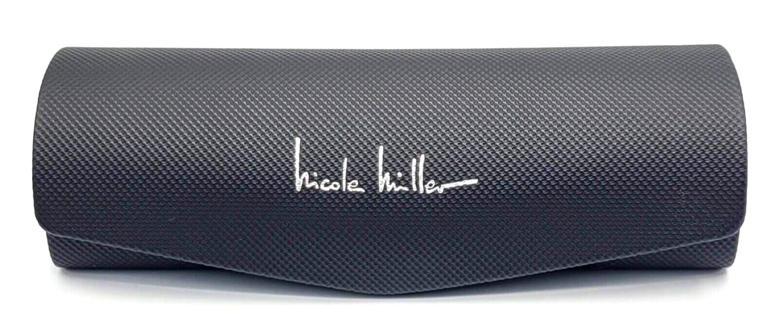 NEW - AUTHENTIC - NICOLE MILLER - BLACK - HARD EYEGLASSES CASE