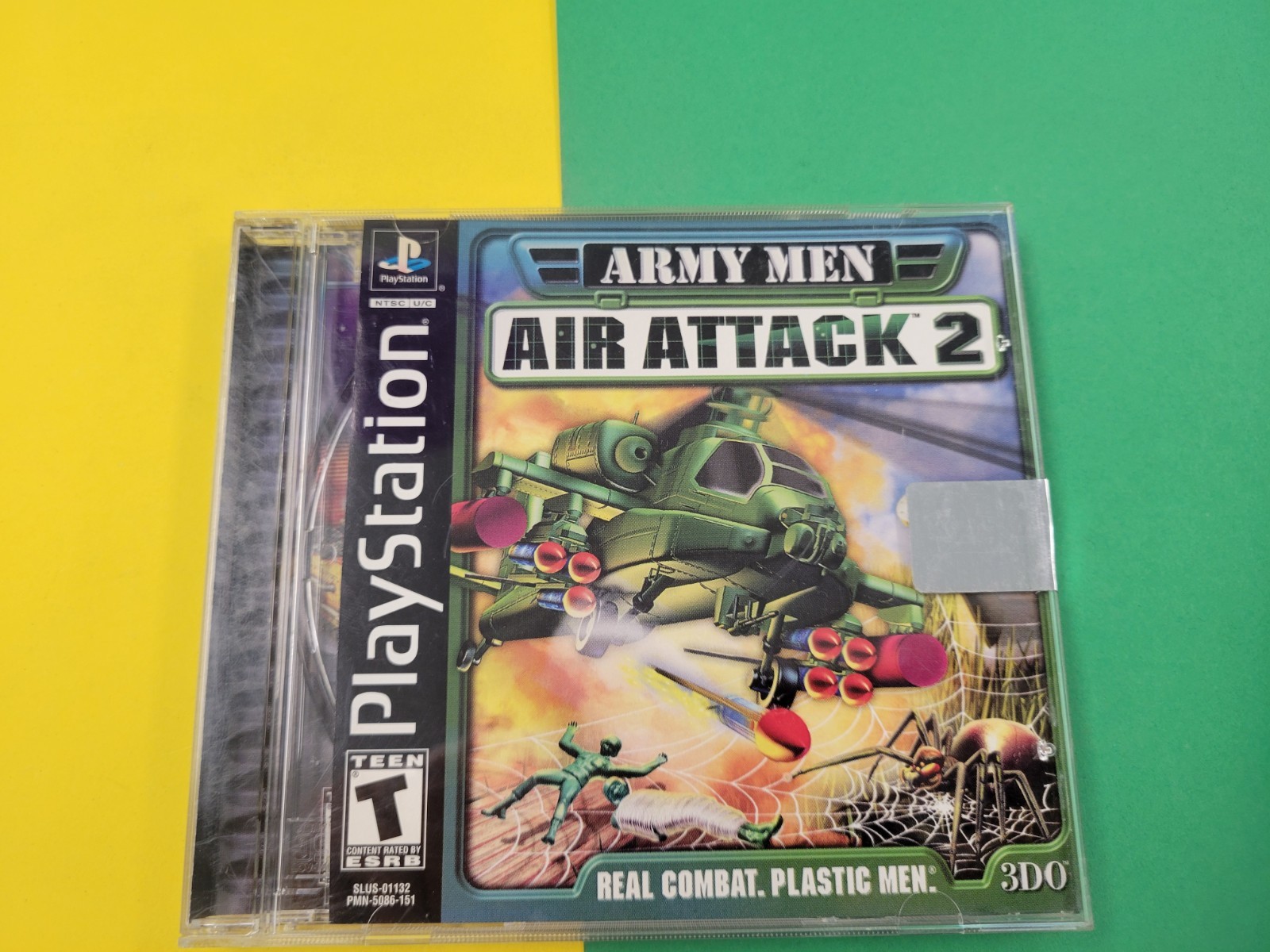 Army Men Air Attack 2 (Playstation, PS1) Case And Art Only