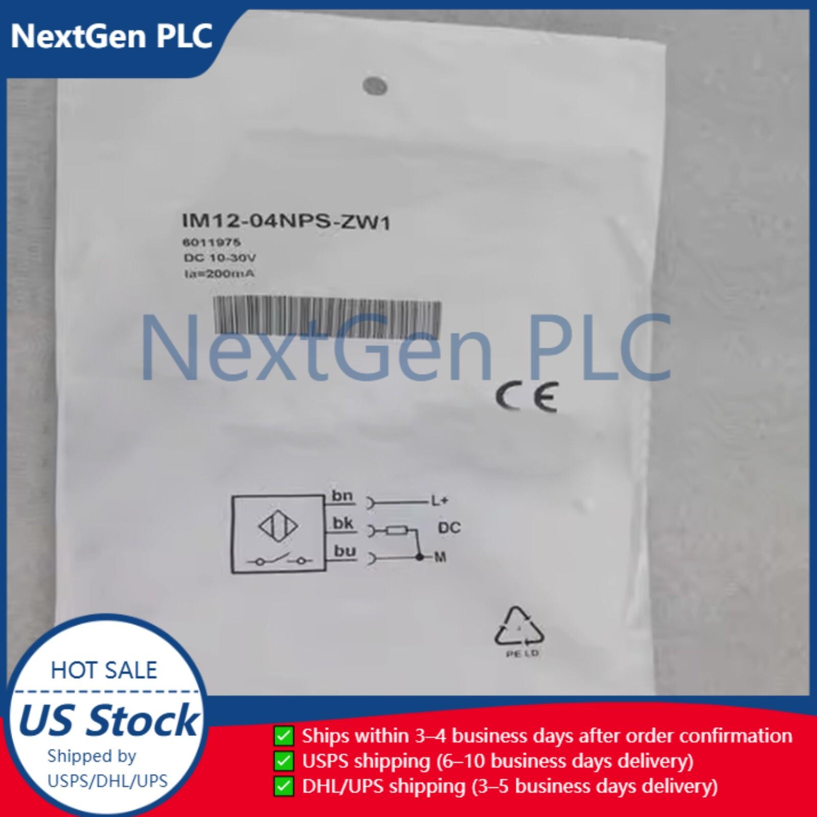 New SICK IM1204NPSZW1 6011975 IM12-04NPS-ZW1 Proximity Switch Sensor