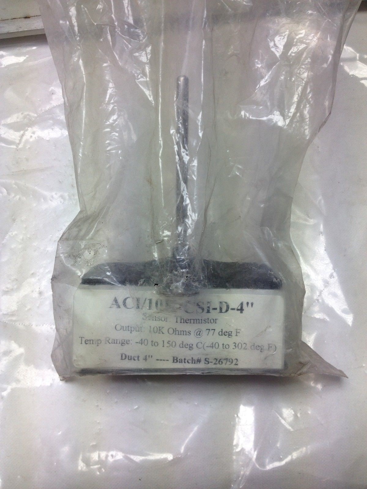 Aci/10K-Csi-D-4'' Thermistor