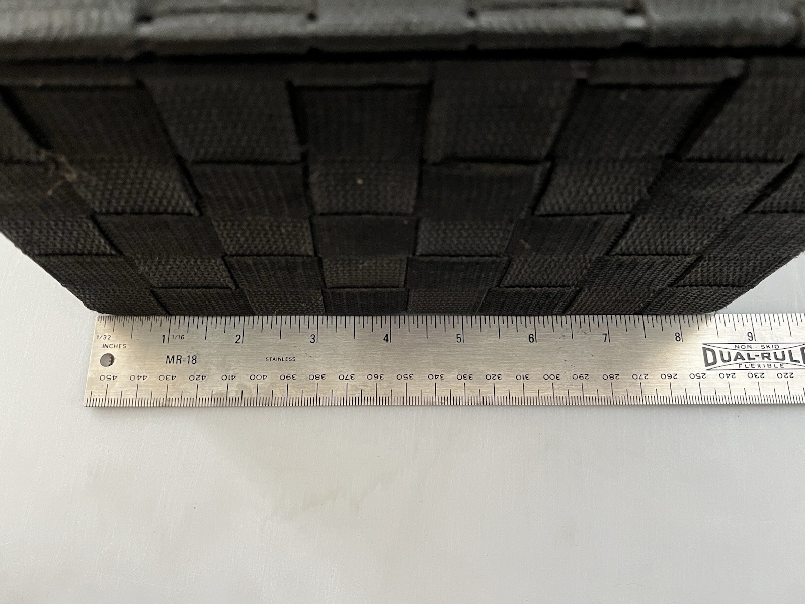 Trinket Rectangular Storage Basket/Box 14 1/2" x 8 1/2" x 6"
