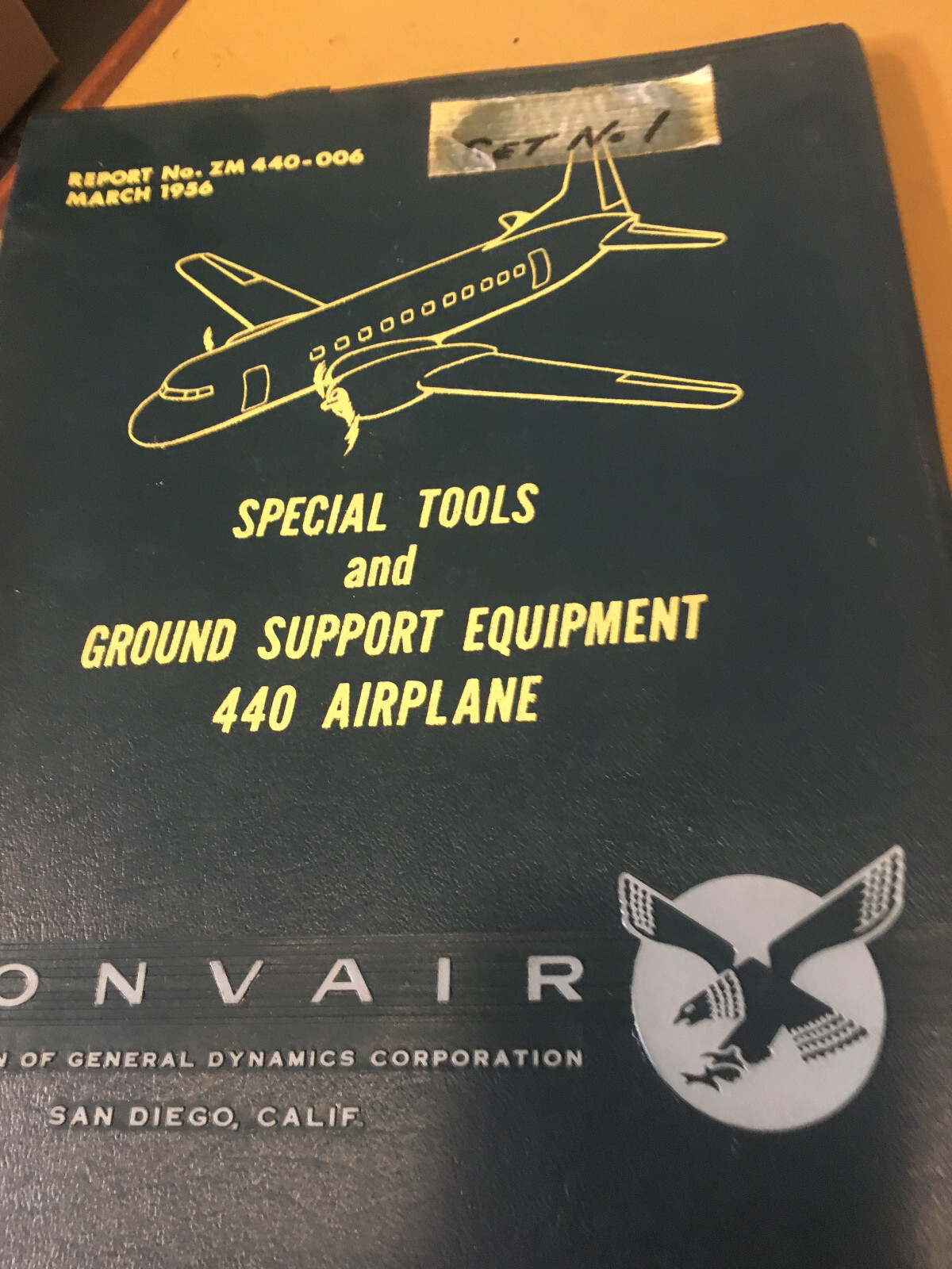 Convair CV-440 Special Tools & Ground Support Equipment Manual