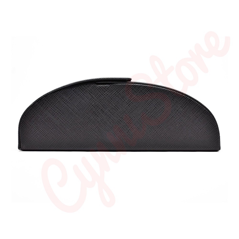 Prada Universal Black Medium Hard Case for Sunglasses with Cleaning Cloth