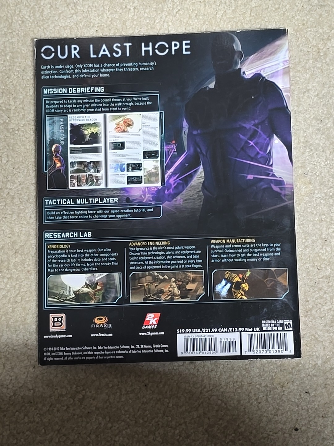 Xcom Enemy Unknown Strategy Guide BradyGames