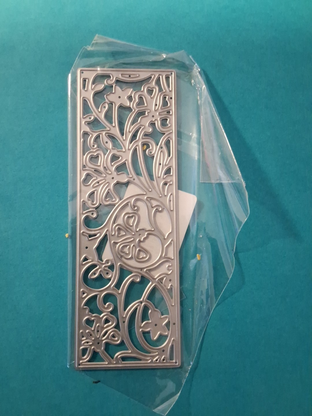 NEW Metal Die Scrapbooking Cardmaking FLOWER PANEL