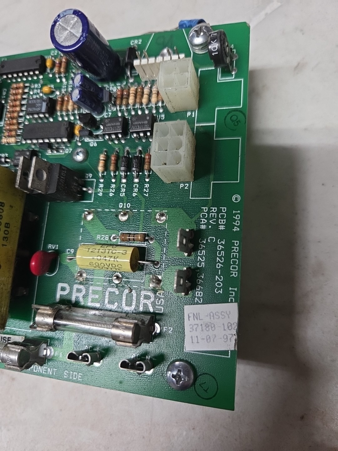 Precor Lower Control Board PCB 36526-203