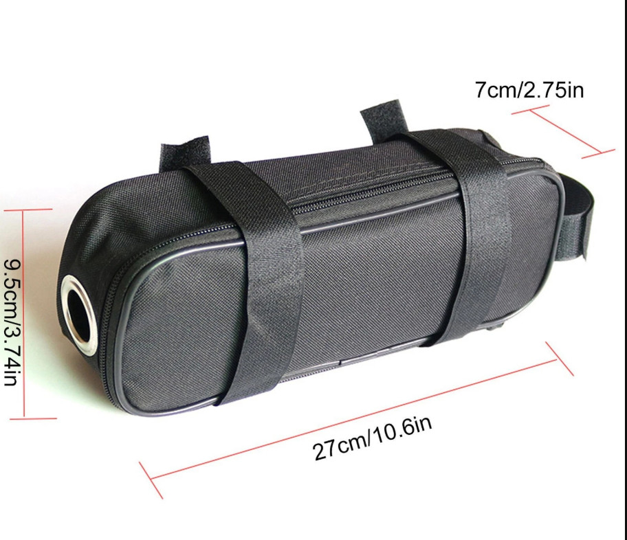 Electric Bike Controller Bag Waterproof Wear-Resistant Fabric for Bicycle