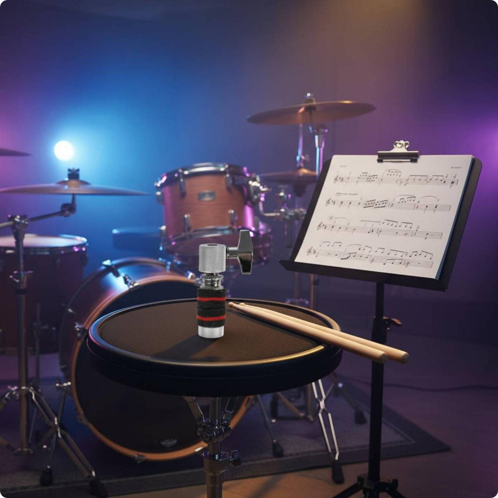 Hi-Hat Fastener Long-Lasting Instrument Parts Aluminum Alloy