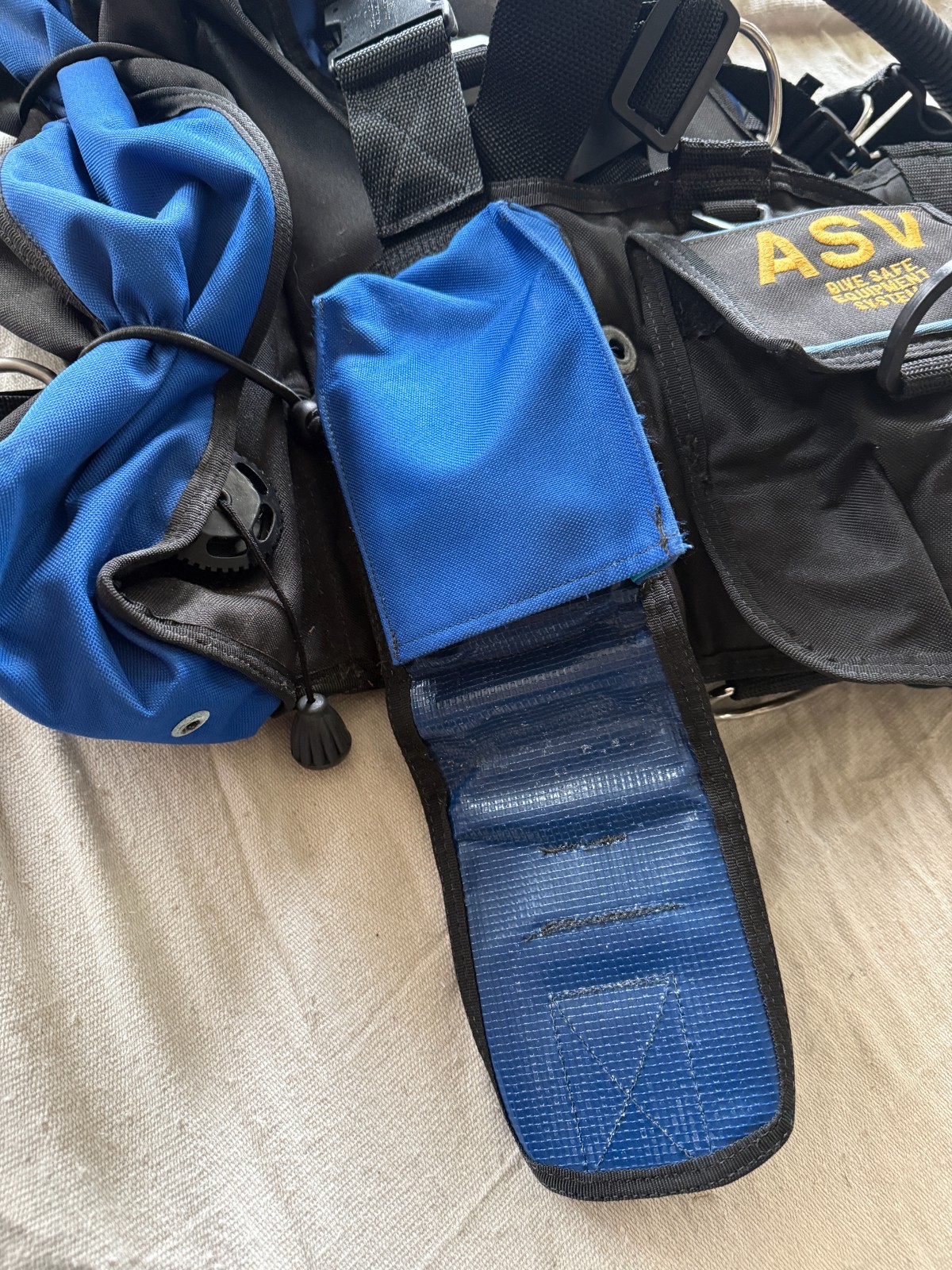 ASV Buoyancy Control Device BCD SCUBA Dive Safe Equipment Systems MEDIUM USA