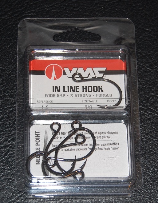 VMC ILS-30 In Line Hook Size 3/0 -  6 Pack Wide Gap X Strong Replacement Hooks