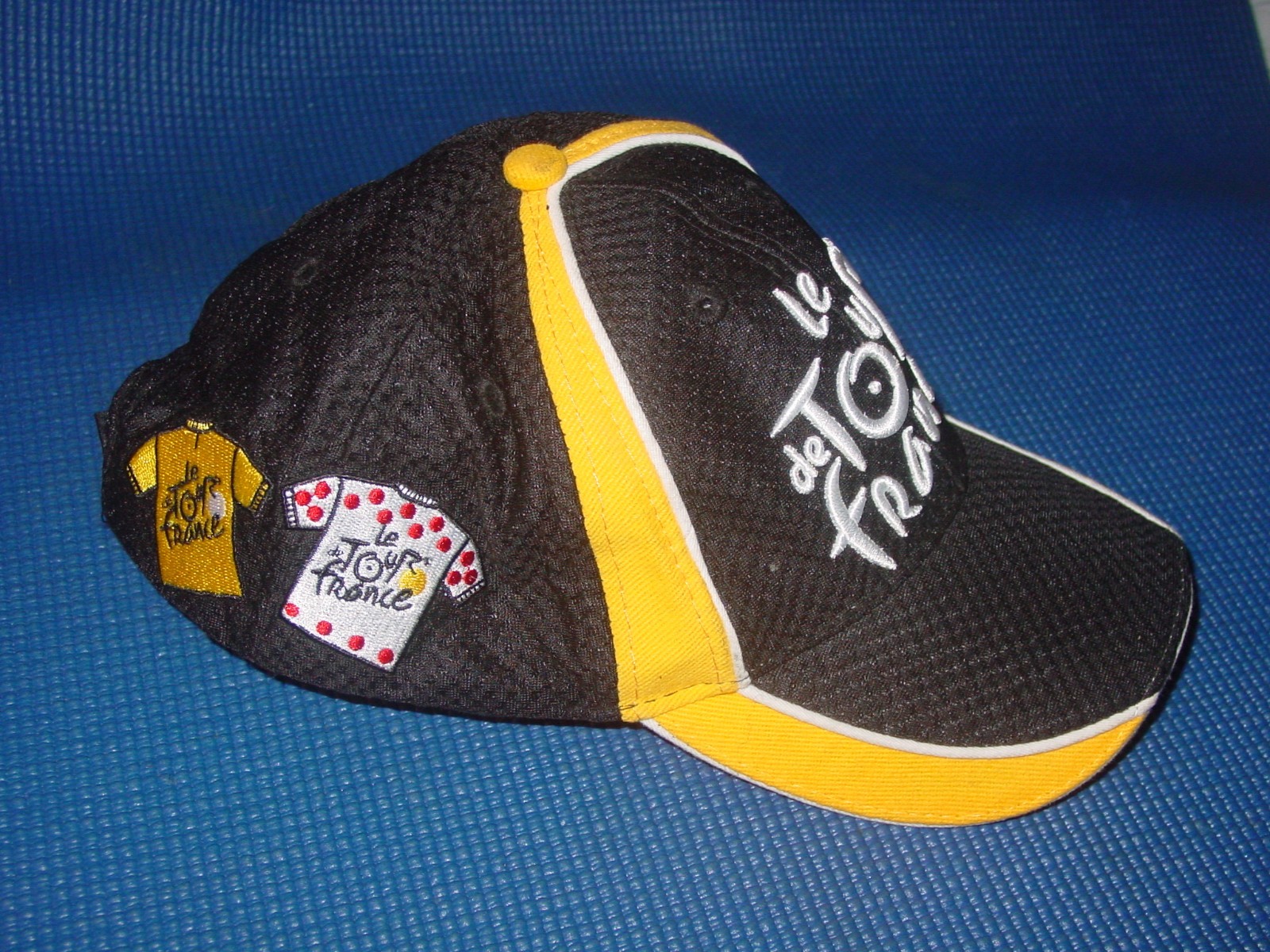 LE TOUR DE FRANCE EMBROIDERED MESH BIKE CYCLING SPORT RACE RIDE HAT BASEBALL CAP