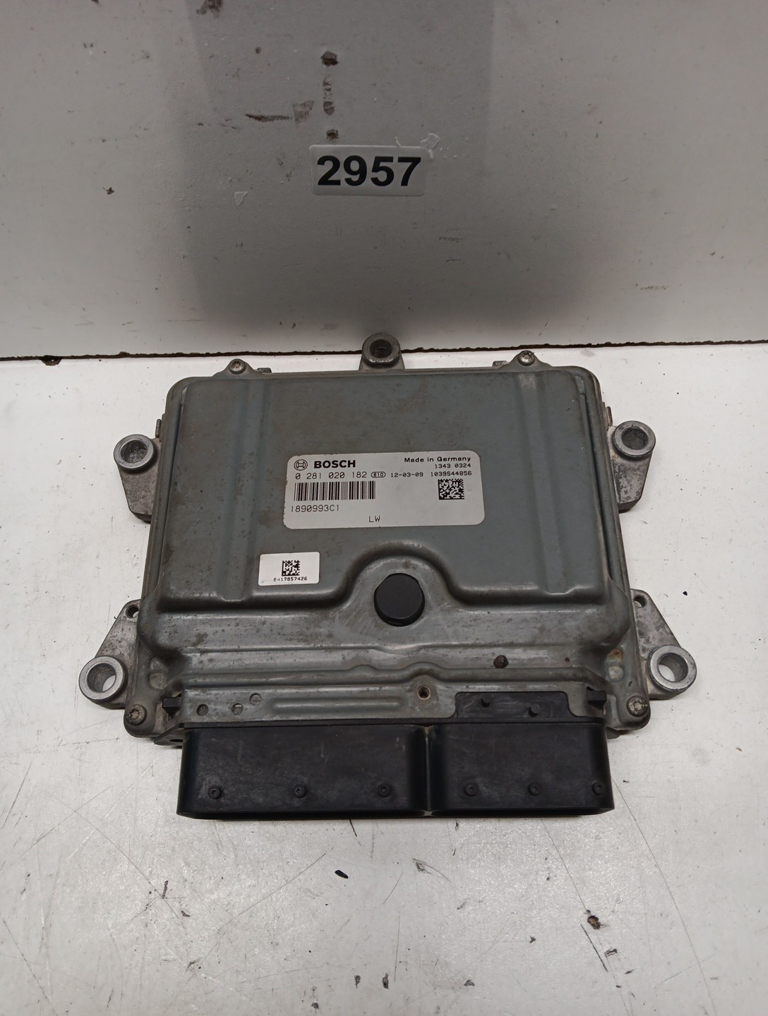 Bosch DPF Control Module 1890993C1, 0281020182 #2957