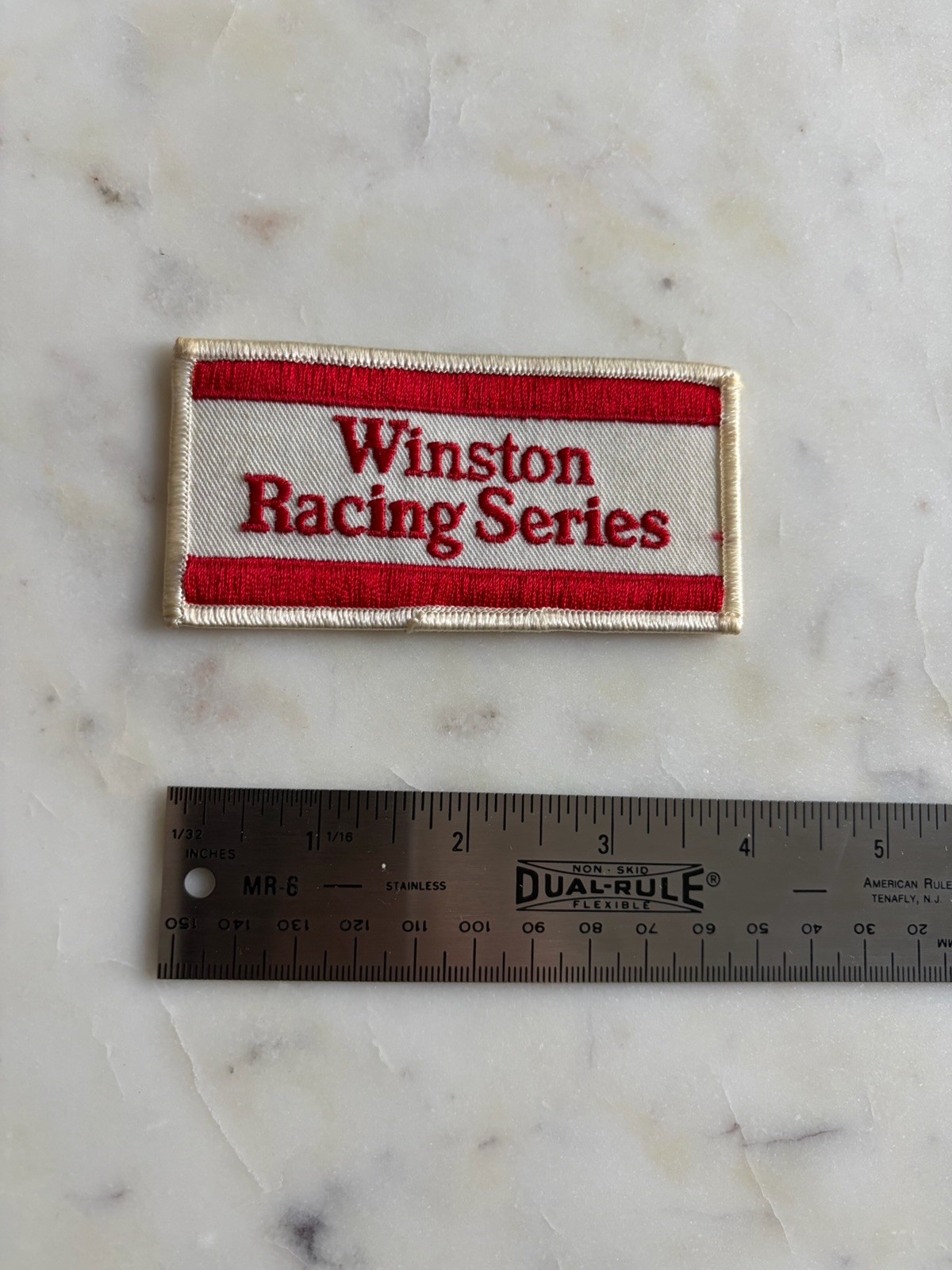 Winston Racing Series - Embroidered Iron-On Patch