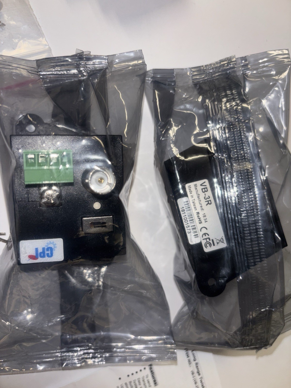 Make offer CCTV power supply camera VB-3 Long Range Active Balun Transmitter