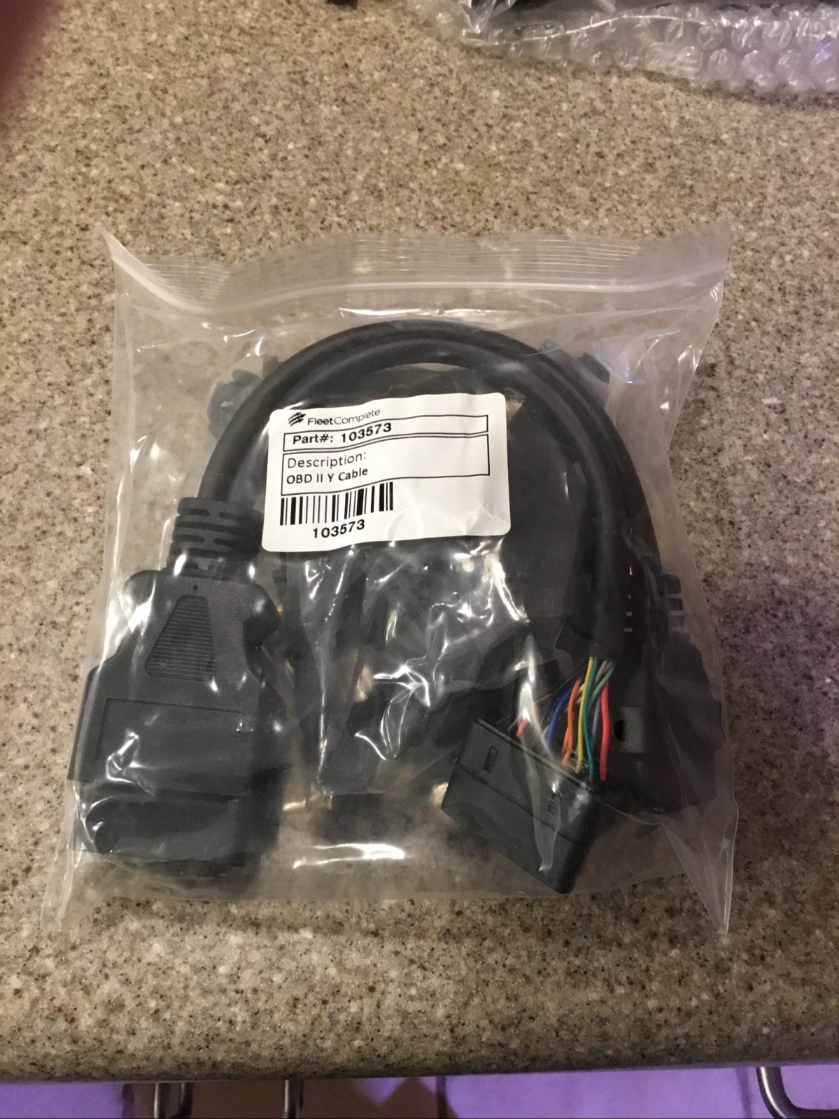 Fleet Complete Y Cable Kit FT1 Light Duty 103573 New