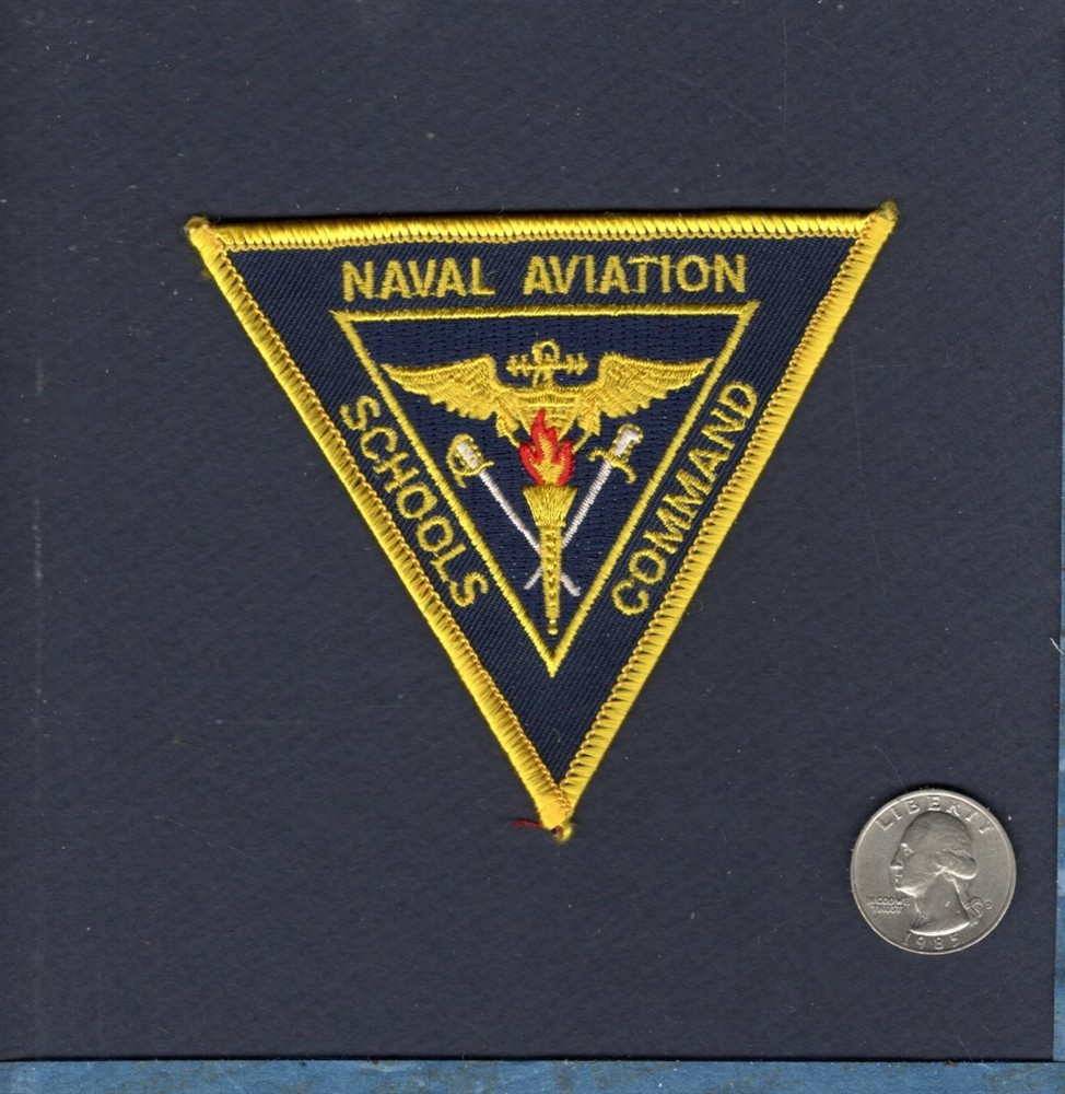 Naval Aviation Schools Command PENSACOLA US NAVY USMC Base Squadron Patch