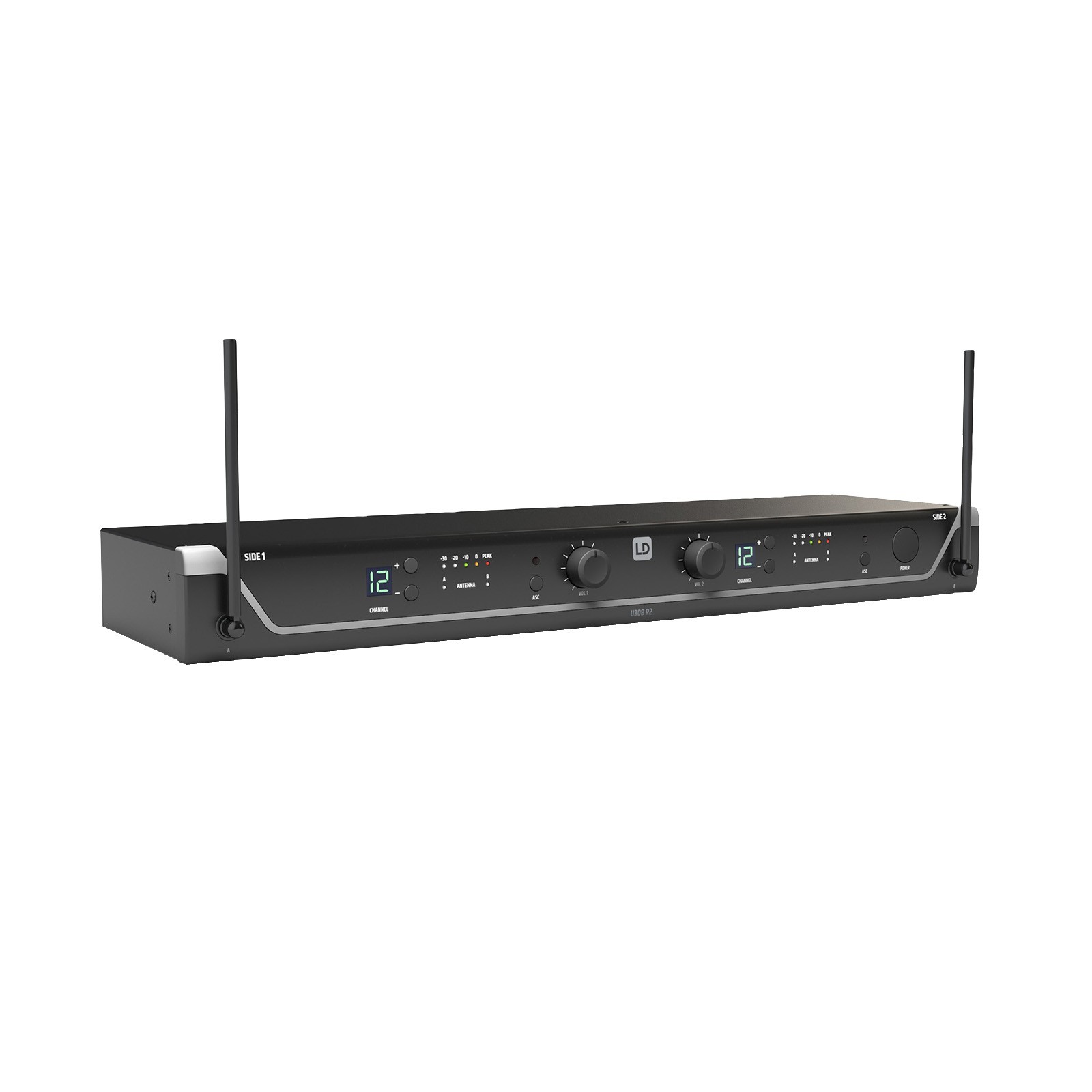 LD Systems U305.1 BPH 2 Dual Wireless Headset Mic System with Case