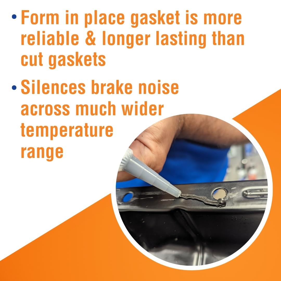 3oz Maximum Oil Resistance Gasket Maker - Fast-Curing, Sensor-Safe Silicone
