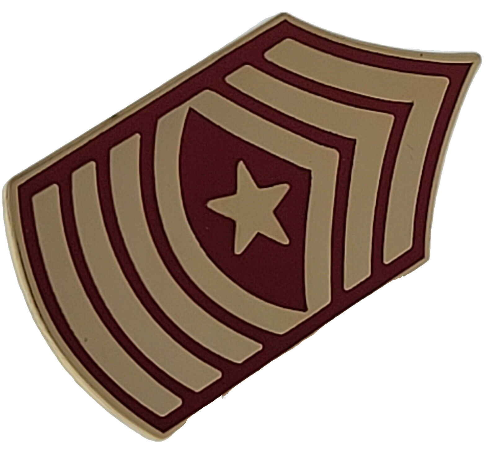 US Army Marines Corps Military Hat Lapel SGT  SERGEANT MAJOR Pin
