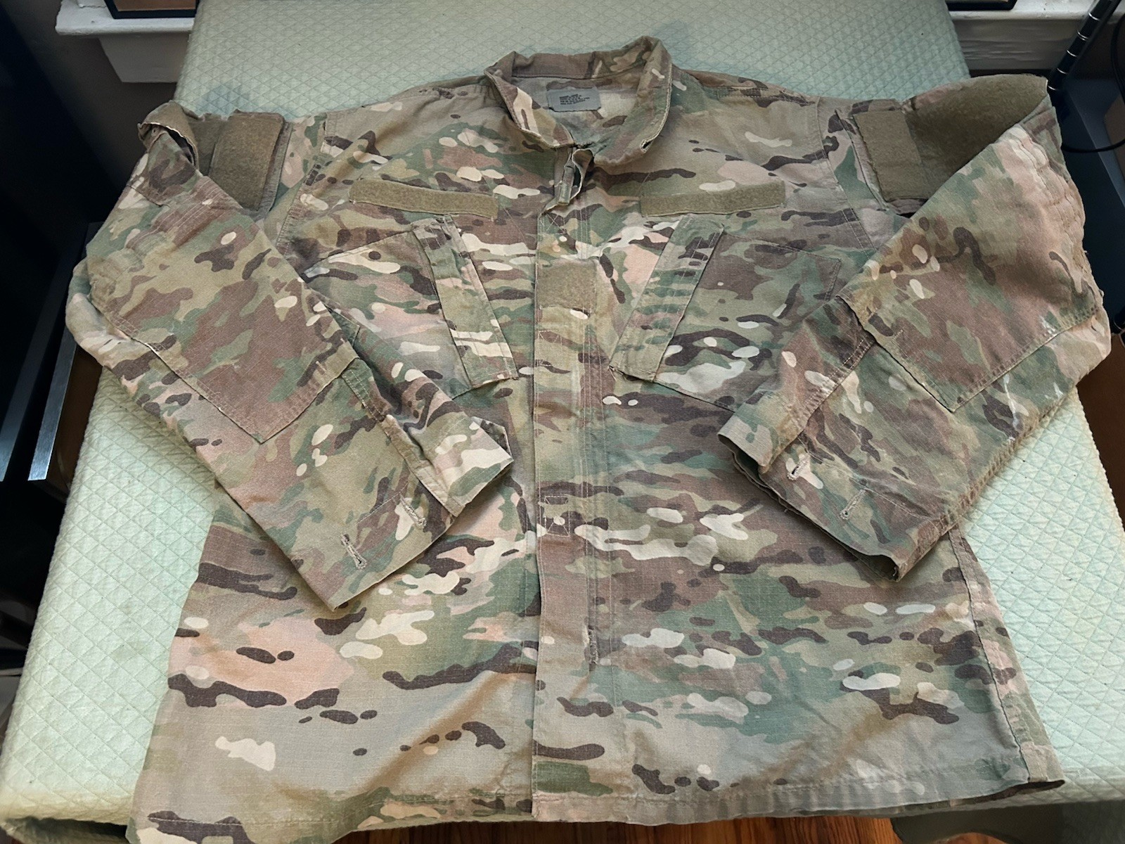 USGI Multicam Army Combat Uniform Top Blouse Medium Short