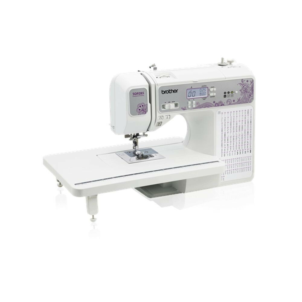 Brother SQ9285 Computerized Sewing Quilting Machine + 10 Feet + Table