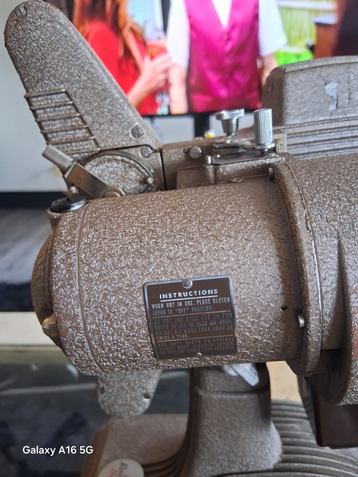 Revere Model 85 8mm Movie Projector with Original Case