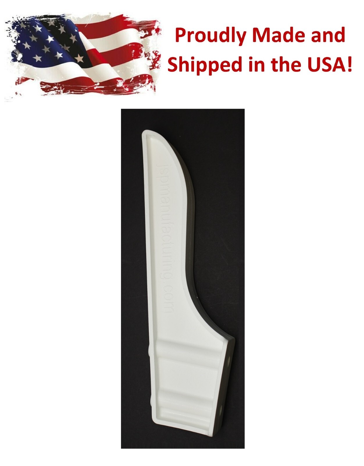 White Dock Piling Line Holder - Store your Dock Lines / Ropes