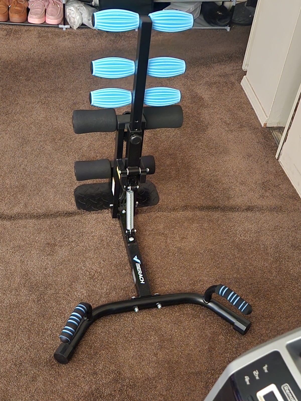 MERACH Deep Squat Machine, Ab Machine, Adjustable Glutes