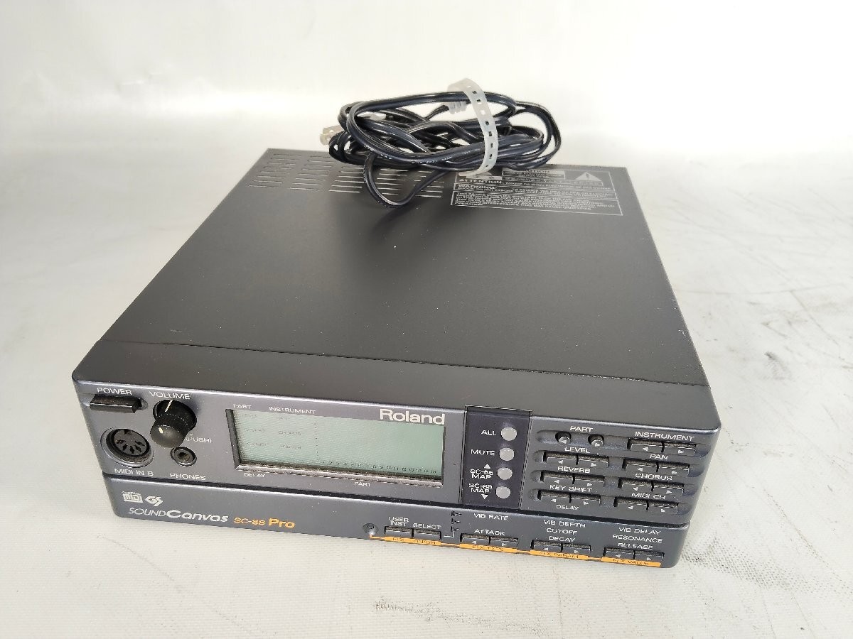 Roland SC-88pro SC88 Pro SOUND Canvas General MIDI sound modules #0005
