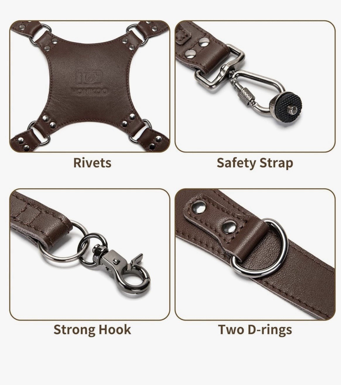Honikoo Leather Camera Strap