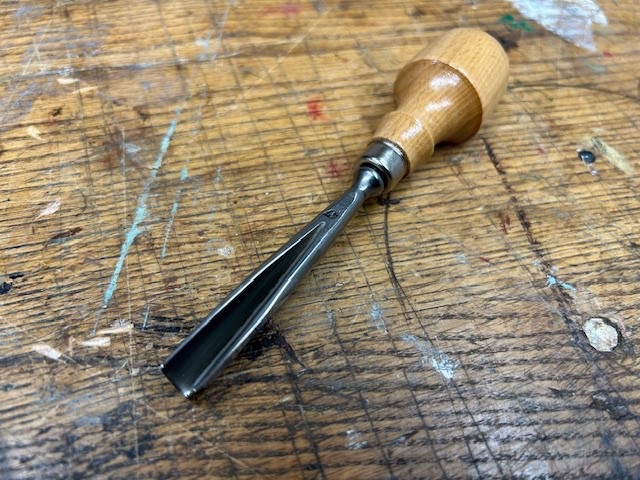 #47-8mm STUBAI/Austria Palm Style woodcarving whittling tool gouge chisel -NEW