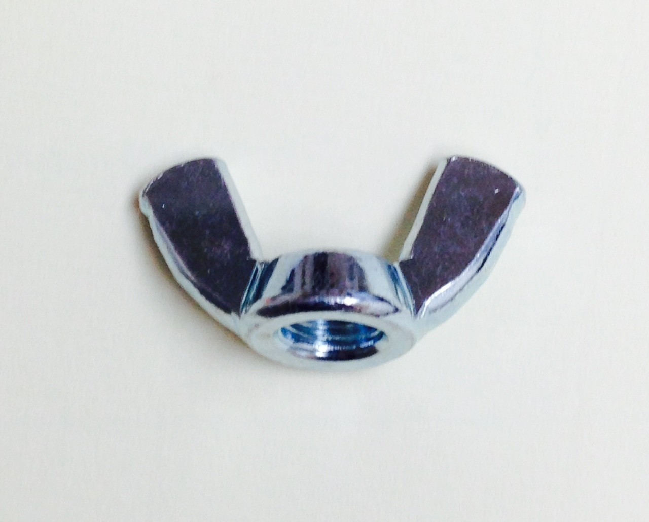 3/8-24 Wing Nuts Fine Thread All Steel Cold Forged Zinc Plated 100 Pcs.