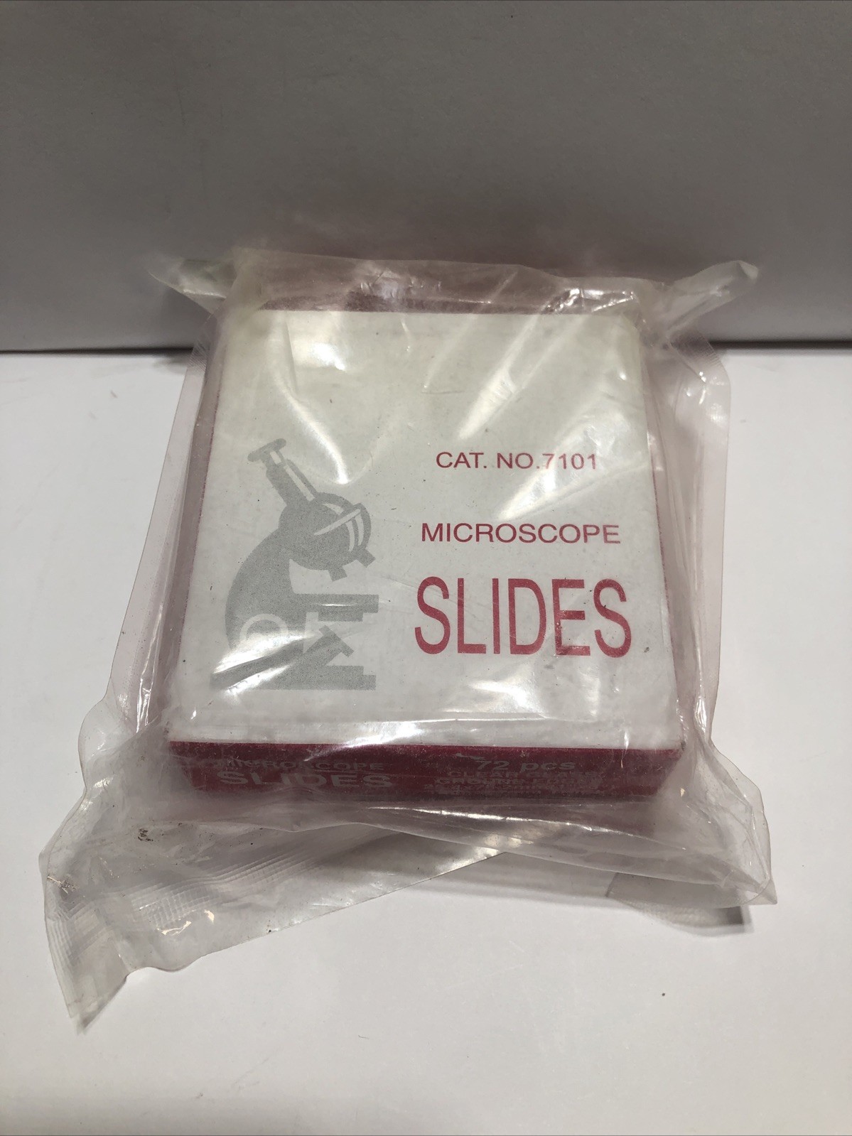 Blank Microscope Slides 72 pcs Ground Edges 1"X3" New
