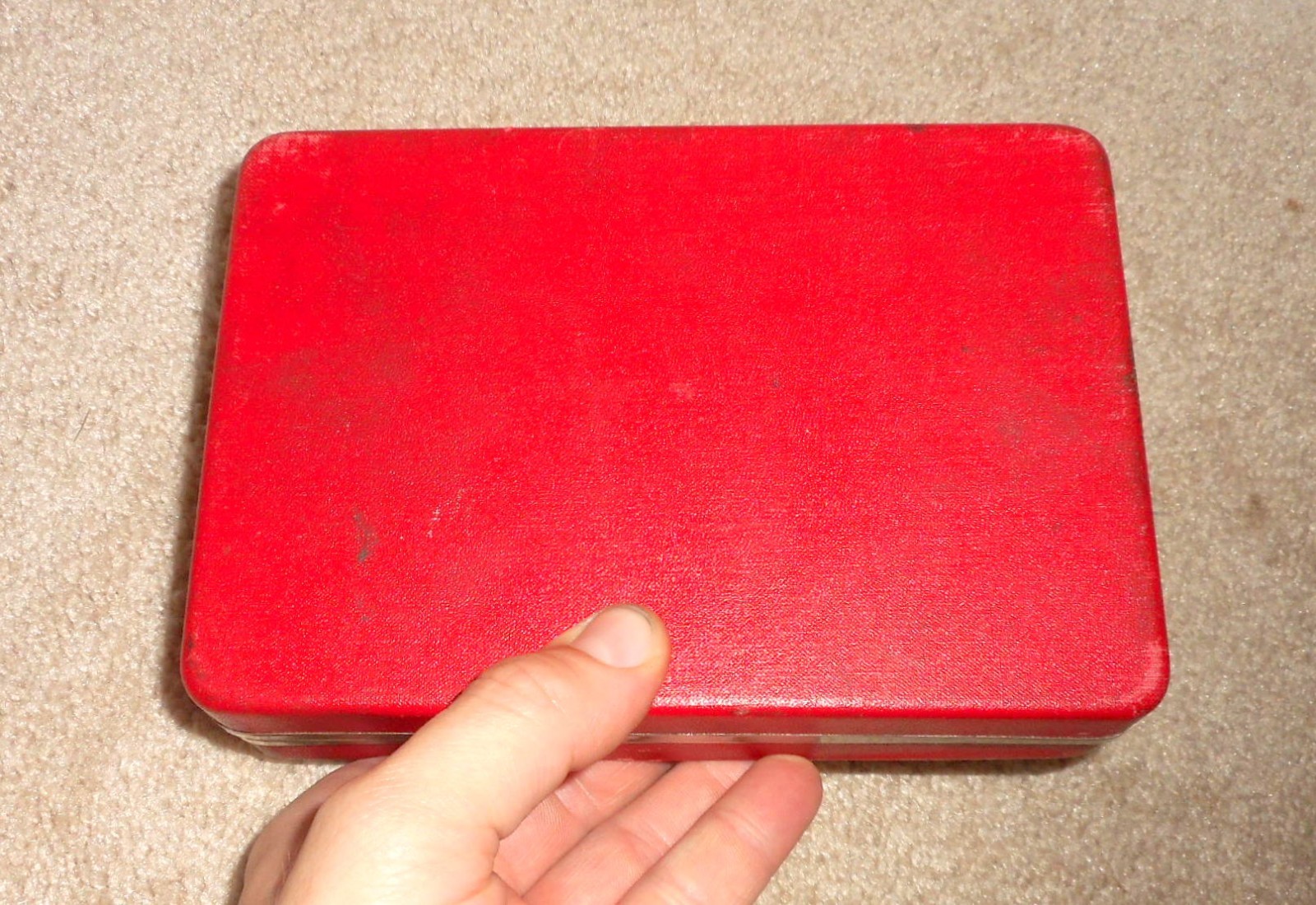 VINTAGE STARRETT NO. 196 UNIVERSAL DIAL TEST INDICATOR SET w/ BOX