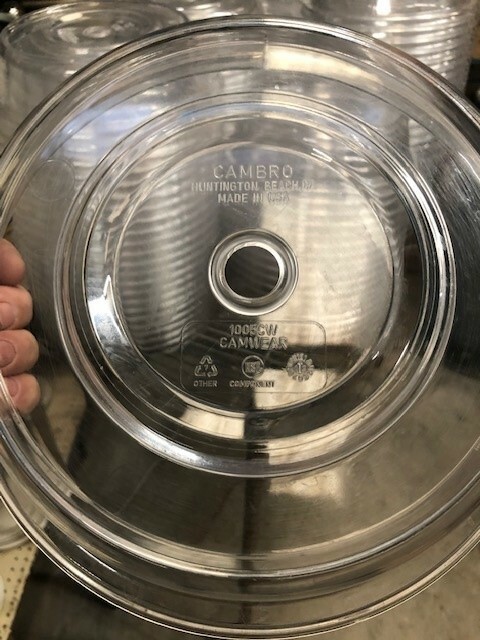 Cambro Plate Covers