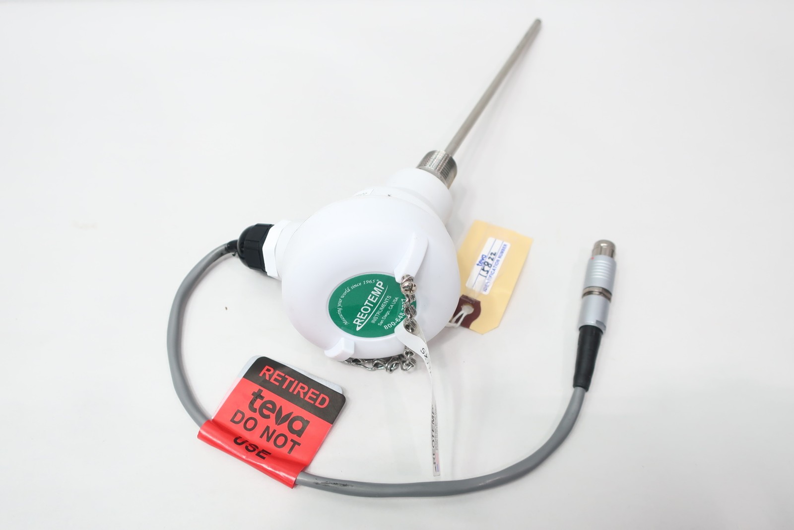 Reotemp SX1TPX1257.25X-R1 Digital Resistance Temperature Detector