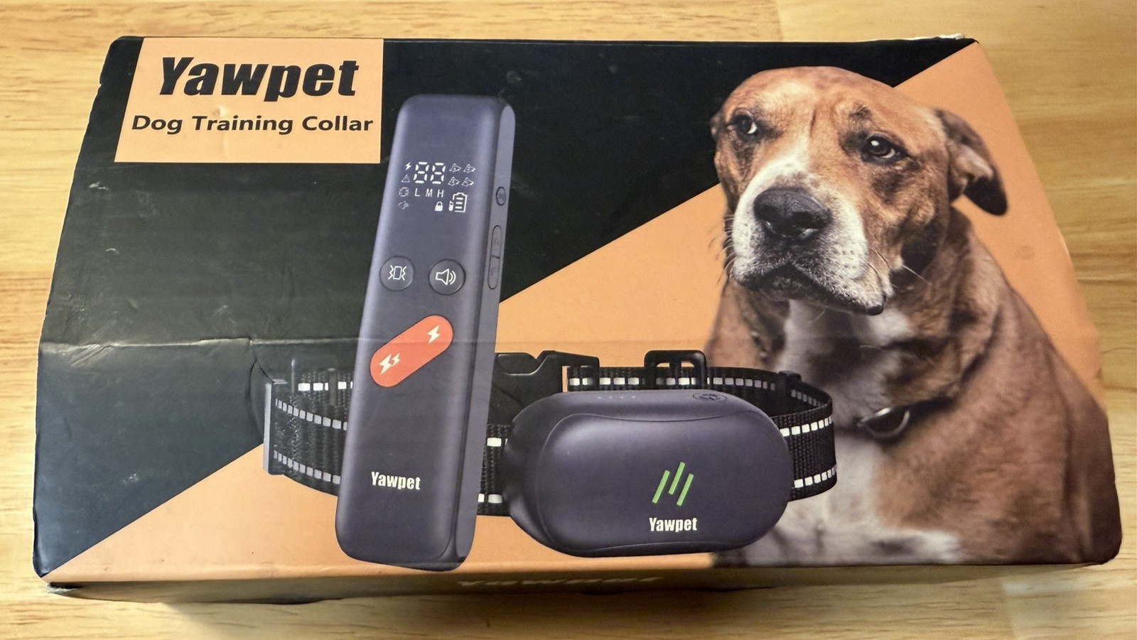 New Yawpet Rechargeable Dog Training Shock & Vibration Collar DT-72 S M L