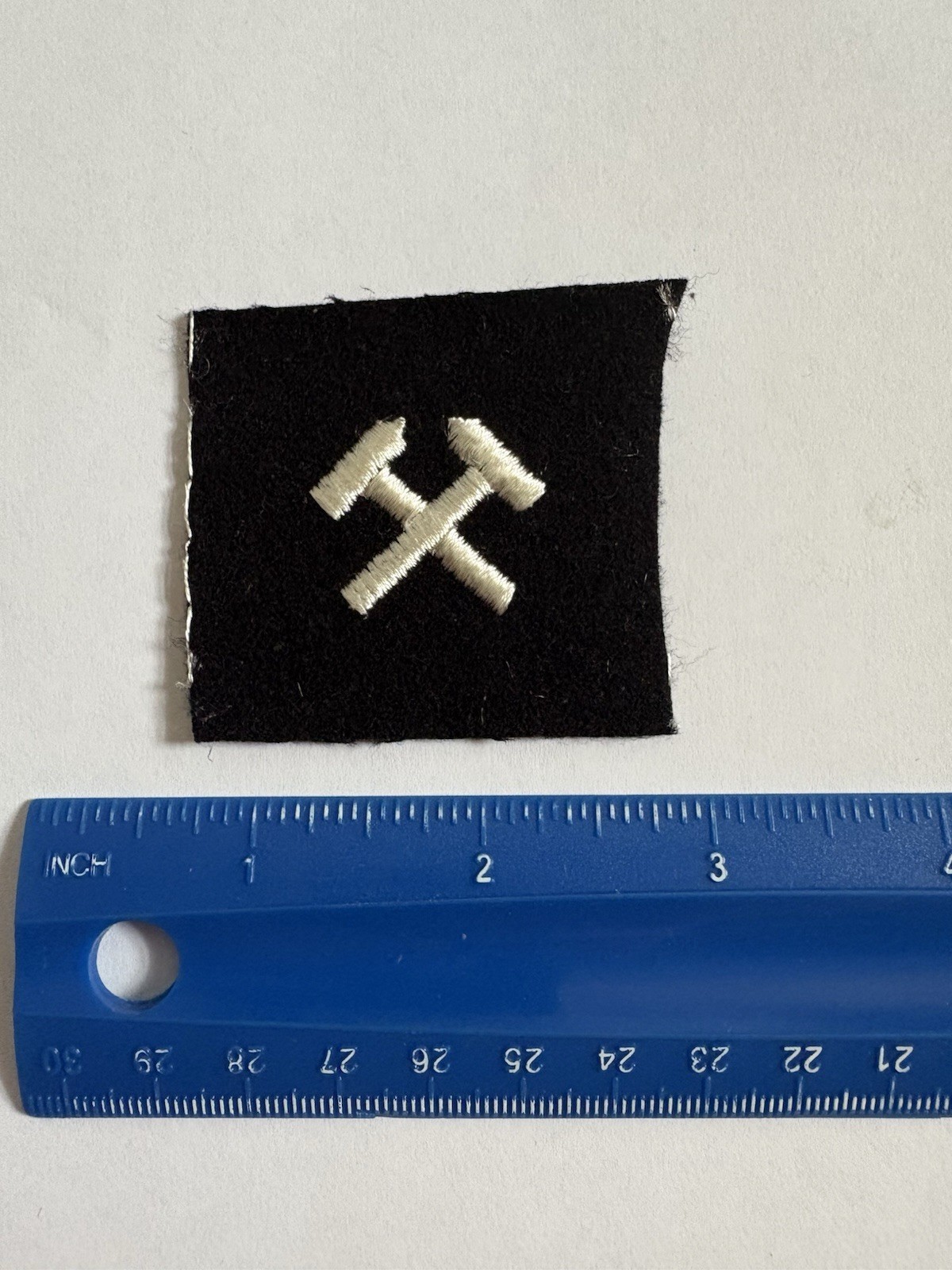 US Navy USN Shipfitter Black Job Rating Insignia Striker Patch INV12710