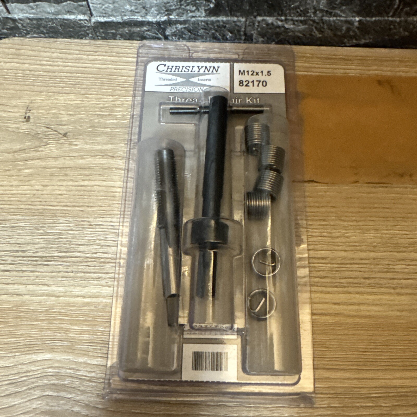 Chrislynn Precision Thread Kit M12 X 1.5 Professional Thread Repair Kit 82170