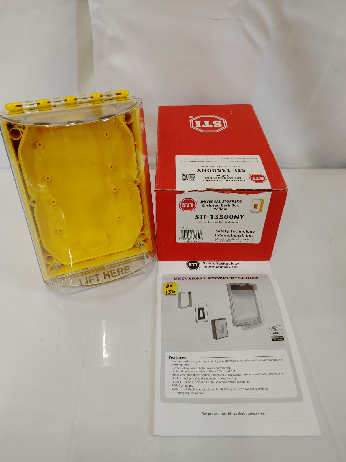 STI-13500NY Universal Stopper Surface