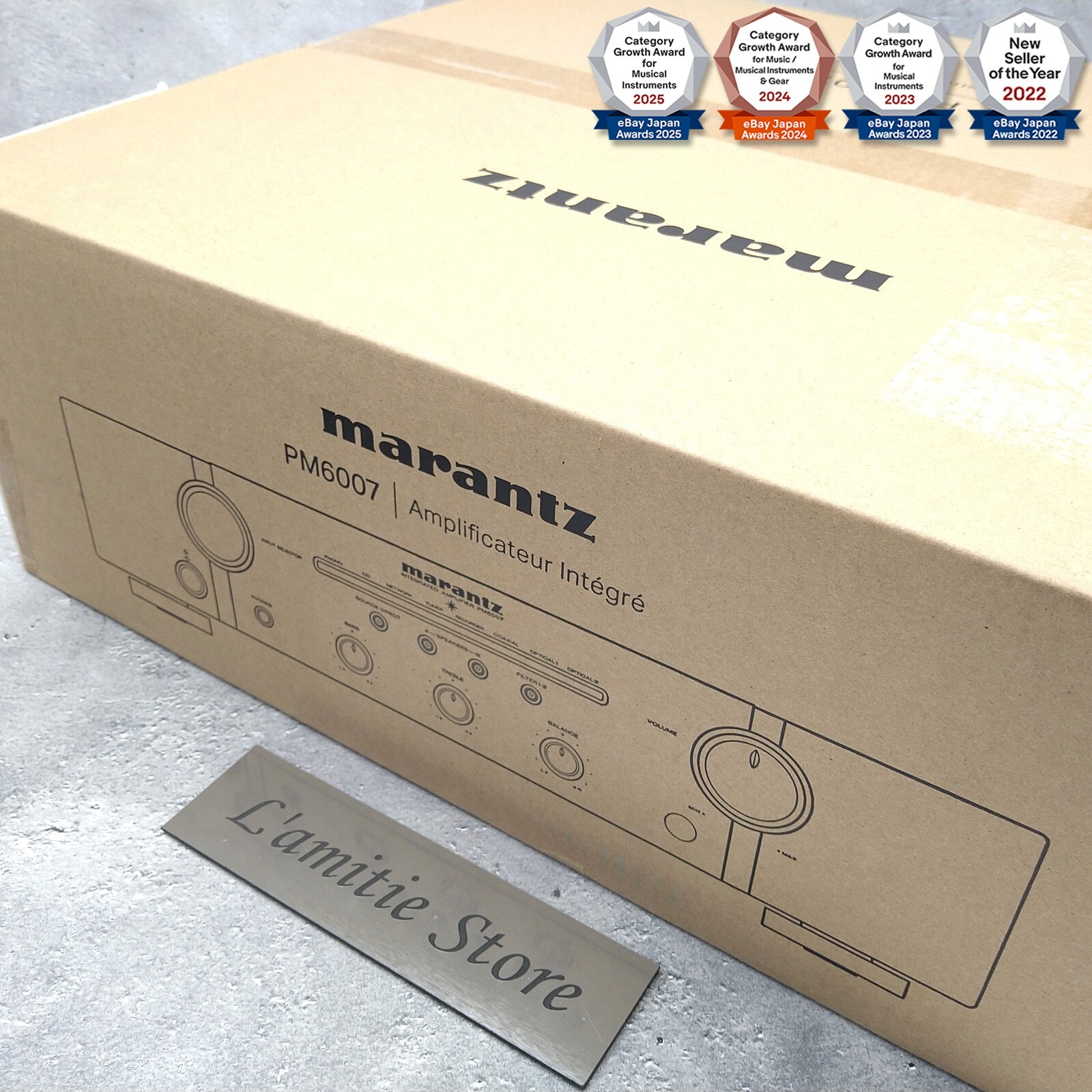 Marantz Premain Amplifier PM6007 92kHz 24bit Digital Input Compatible JP PM 6007