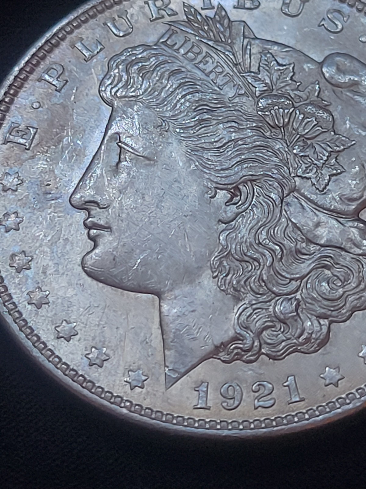 1921-P Morgan Silver $1 Dollar - (Gem)