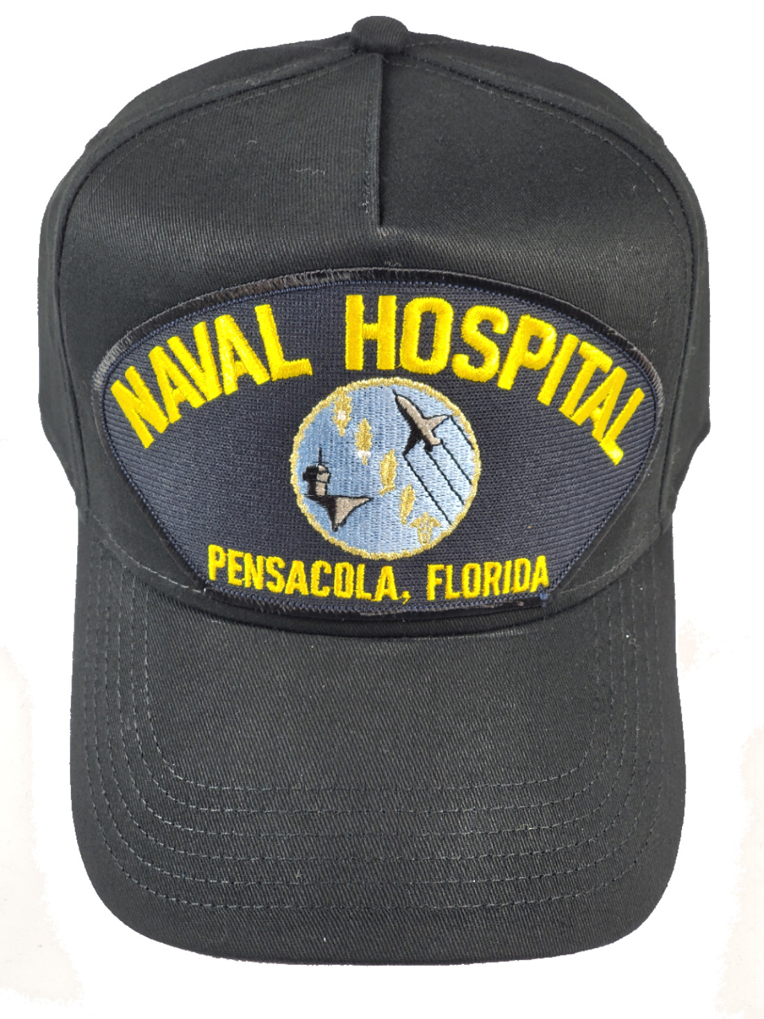 Naval Hospital Pensacola, FL HAT - Black - Veteran Owned Business